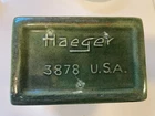 Vintage Haeger Pottery Rectangle Planter | Green Glaze 3992 - Made in USA