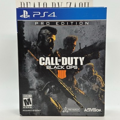 Call of Duty: Black Ops 4 Pro Edition PS4 - Incomplete W/Steelbook & Inserts