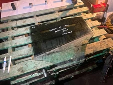 JAGUAR XF MK1 X250 PASSENGER LEFT NEAR SIDE REAR DOOR GLASS TINTED 08-15 (A-5)