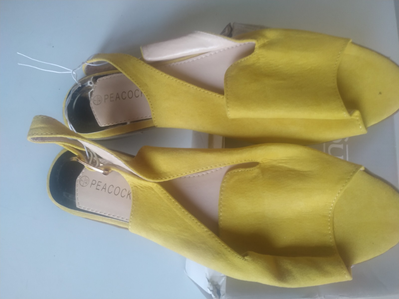 APL Sandali donna giallo pavone