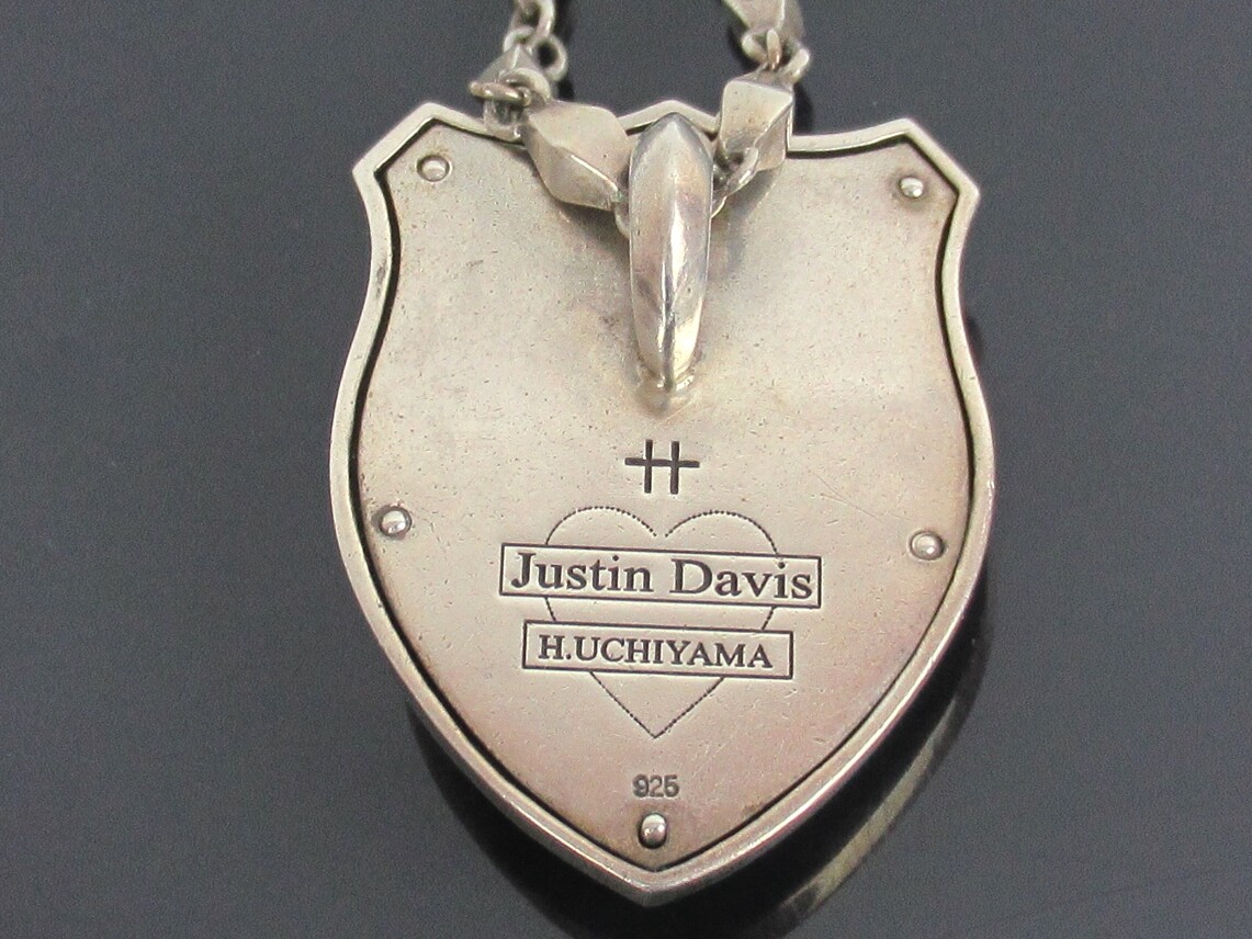 justin davis Diamond Dog Tag