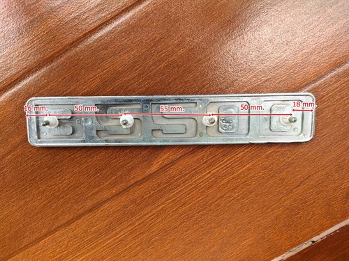 B2200 Emblem Fit Mazda Truck B2200 PICKUP Fender Side Emblem Badge NOS x 1 pc. - Picture 8 of 14