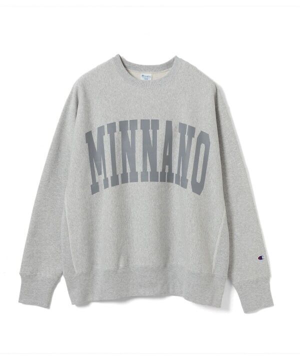 ASK availabilty first) BEAMS Champion × MIN-NANO / Logo ASK availabilty first) BEAMS Champion × MIN-NANO / Logo
