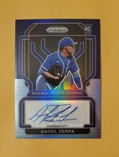 2022 Prizm Carolina Blue Prizm Auto /25 Angel Zerpa #RA-AZ Rookie RC SSP