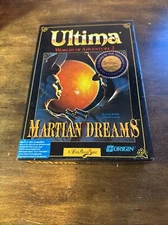 Ultima Worlds of Adventure 2 Martian Dreams IBM PC 5.25" complete Big Box