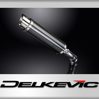 Ducati Hyperstrada 13-16 Hypermotard 939 16-18 14'' Round Carbon Muffler Kit