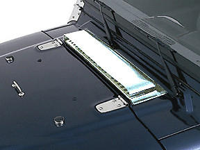 Airscoop finition chromée pour TJ écope de capot haut de gamme en ABS miroir