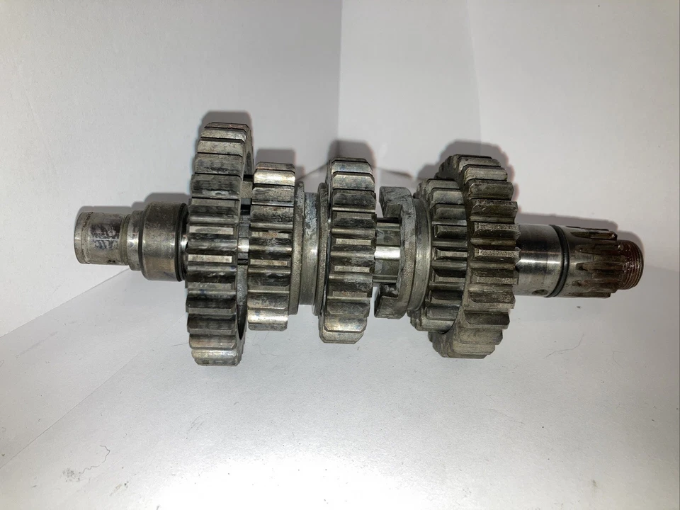 Yamaha TT500 TT 500 1977 eje principal OEM piezas de transmisión usadas genuinas Foto 2 de 4