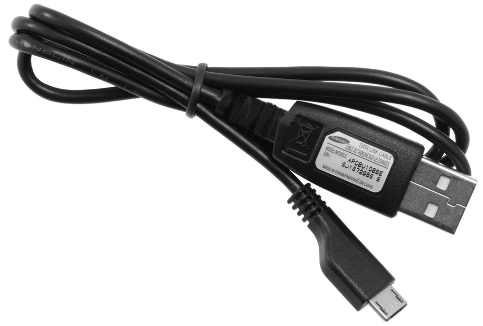 CABLE CORDON MICRO USB TRANSFERT PC ORIGINAL SAMSUNG GT-B2710 SOLID - Photo 1/1