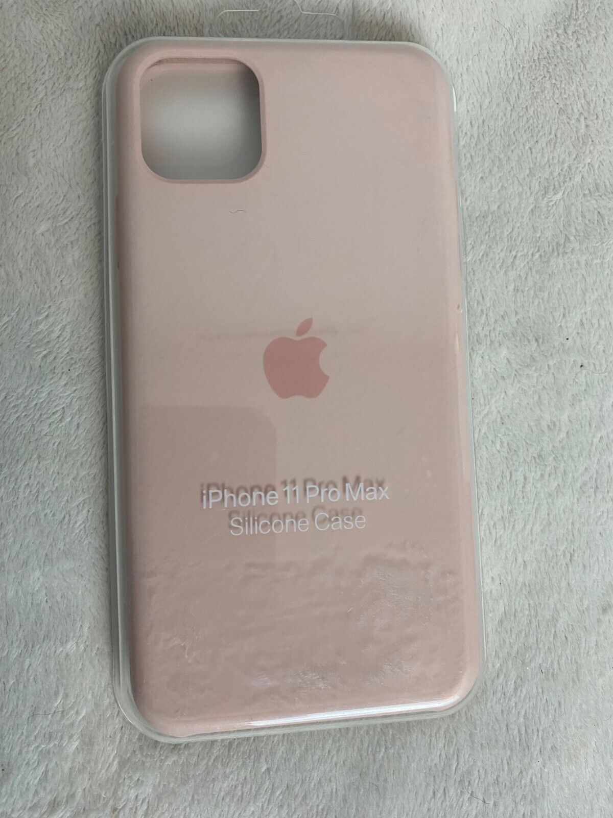 Apple - iPhone 11 Pro Max Silicone Case - Pink Sand