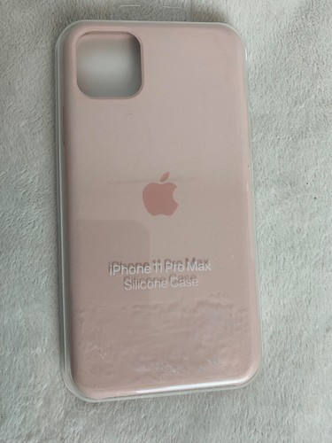 Apple Silicone Soft OR Hard Case for Apple iPhone 11 Pro Max 6.5-inch Pink Sand