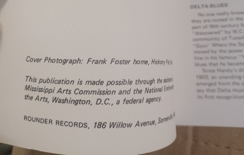 Mississippi Folk Voices By William Ferris, Delta Blues History, Rare, Rounder - Foto 4 di 7