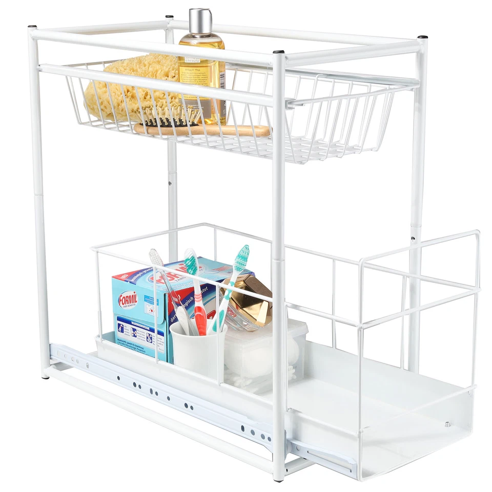 HI Teleskop Schublade Küchen Schrank Auszug Korb Einbauschublade Spülschrank - Bild 4 von 4