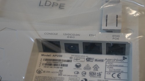 Aerochive AP230 802.11ac Dual-Radio 3x3:3 Access Point, up to 1.75Gbps - Picture 4 of 5
