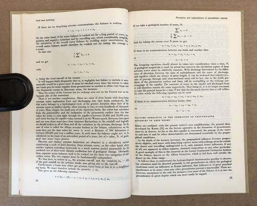 Arid Zone Hydrology - H Schoeller - Vintage Hardback /Jacket - UNESCO - 1959 - Picture 15 of 24