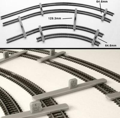 Proses PT-HO-MK Parallelgleislehreset für Märklin K-Gleis - Neu - OVP