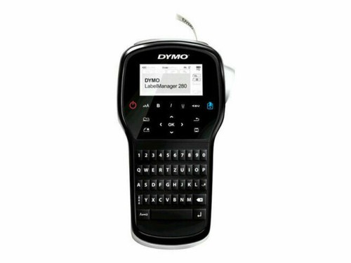 DYMO [18432] Nastro Rhino 12x5,5 mt nero su sfondo giallo