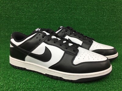 Nike Dunk Low 'Panda' Sneakers Black White DD1391-100 Men's Size