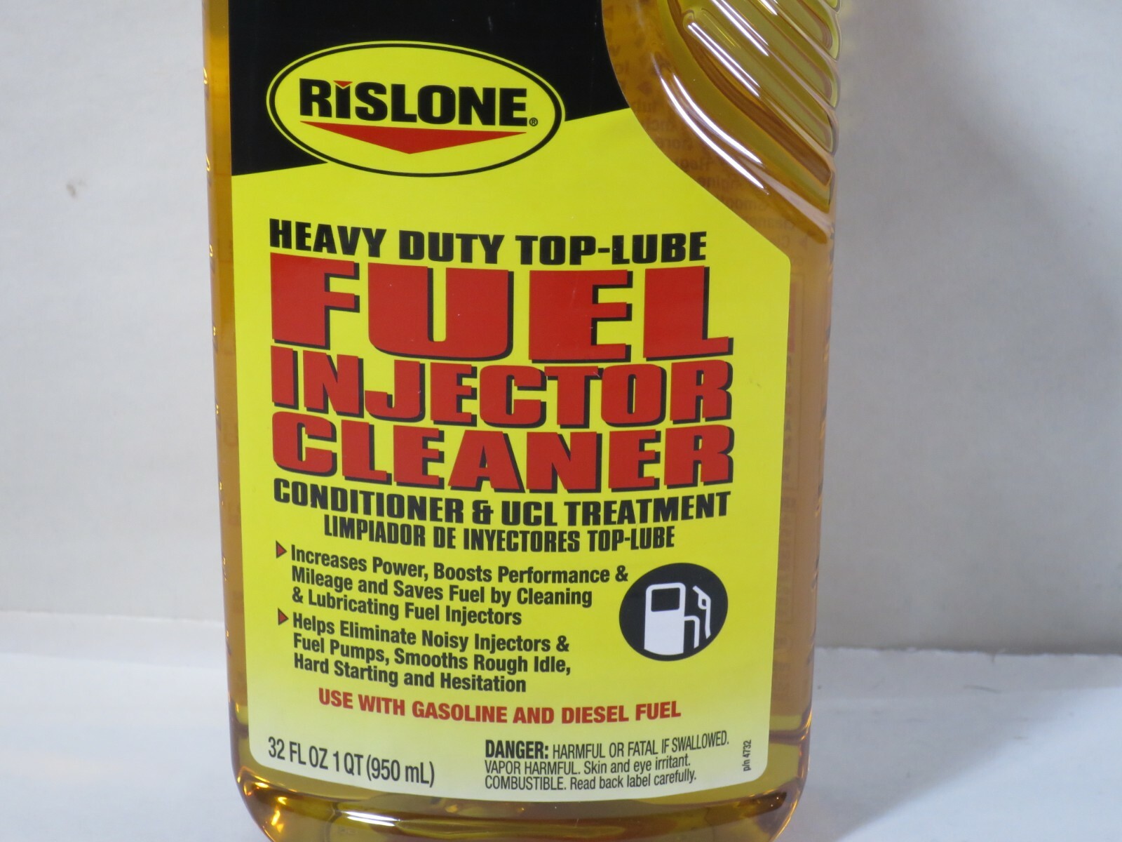 Rislone 4732 Heavy Duty Fuel Injector Cleaner Conditioner UCL Treatment