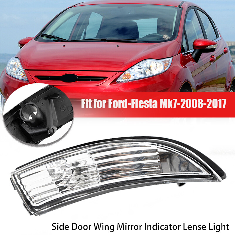 Right Rearview Mirror Indicator Light Lens Cover Clear For Ford Fiesta 2008-2017