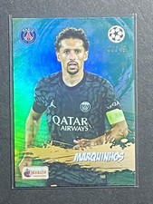 2023-24 Topps Merlin Heritage UEFA Marquinhos PSG Fan Favourites 08/49