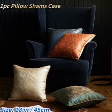 1Pz Federe Quadrate Jacquard Lussuose Per Cuscino Copertura Lenzuola