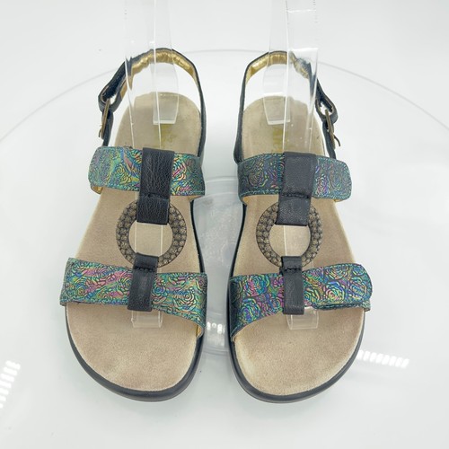 Alegria Women's Julie Sandal Size 36 6 Abalone Rose Comfy Slingback Adjustable - Picture 5 of 16