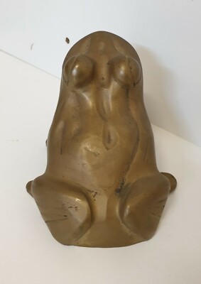 Modernes Messing Frosch Ornament