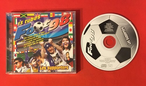 Foot 98 Les Supporters Will Survive Samba Janeiro Feu 15 Tubes Très Bon État CD - 第 1/4 張圖片