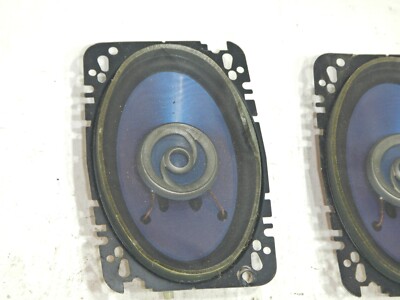 JVC 4 x 6 Inch 60 Watt 2 Way Speaker Pair Black CS-HX4622 FREE