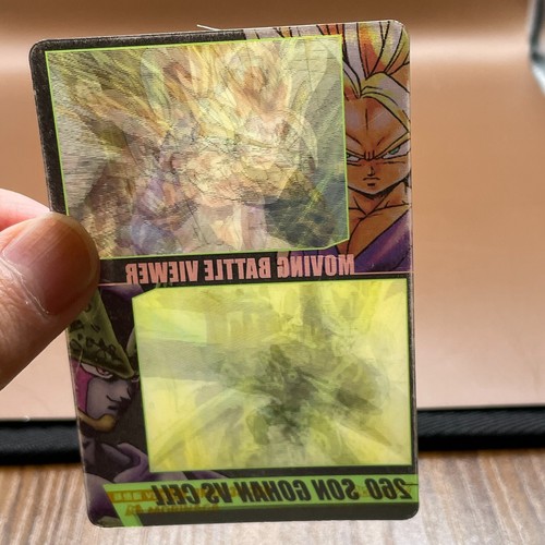 Wafer Carta Son Gohan No.260 DRAGON BALL Anime GIAPPONESE Giappone Shounen Jump F/S - Foto 6 di 7