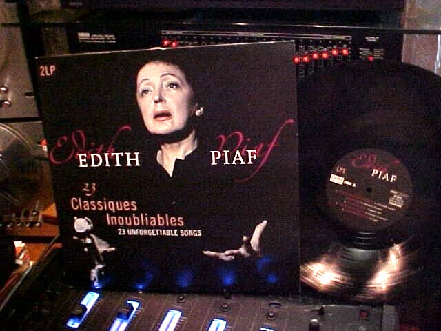 EDITH PIAF LP Vp FRENCH VOCAL 1950'S 60'S  23 Classiques Inoubliables 2-DISC NM