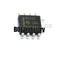 NE5532 N5532 SOP-8 SMD Dual Low Noise Op-Amp TI IC 50PCS