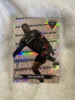 2024 Topps Chrome MLS #TT-9 Christian Benteke TEAM TAGS DC United