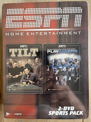 ESPN home ent. Tilt/Playmakers 2 DVD Sports pack + Before They Were Pros NEW!