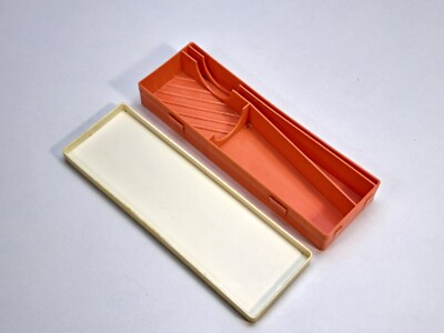 Soviet travel box for hygiene soap toothbrush paste other USSR vintage journey