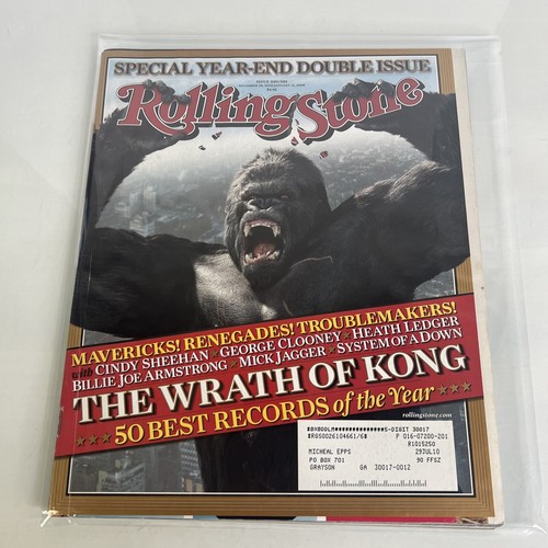 Rolling Stone Magazine Issue 990/991 December 29 2005 Fiona Apple Heath Ledger - Picture 2 of 7