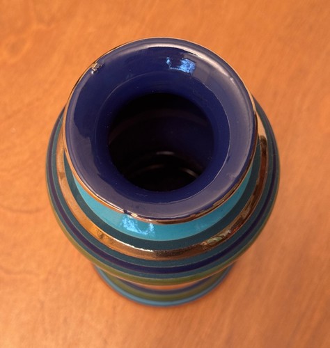 Bitossi Londi Sottsass Raymor Rosenthal Netter Italy Pottery Vessel Vase Vtg Mcm - Picture 13 of 13