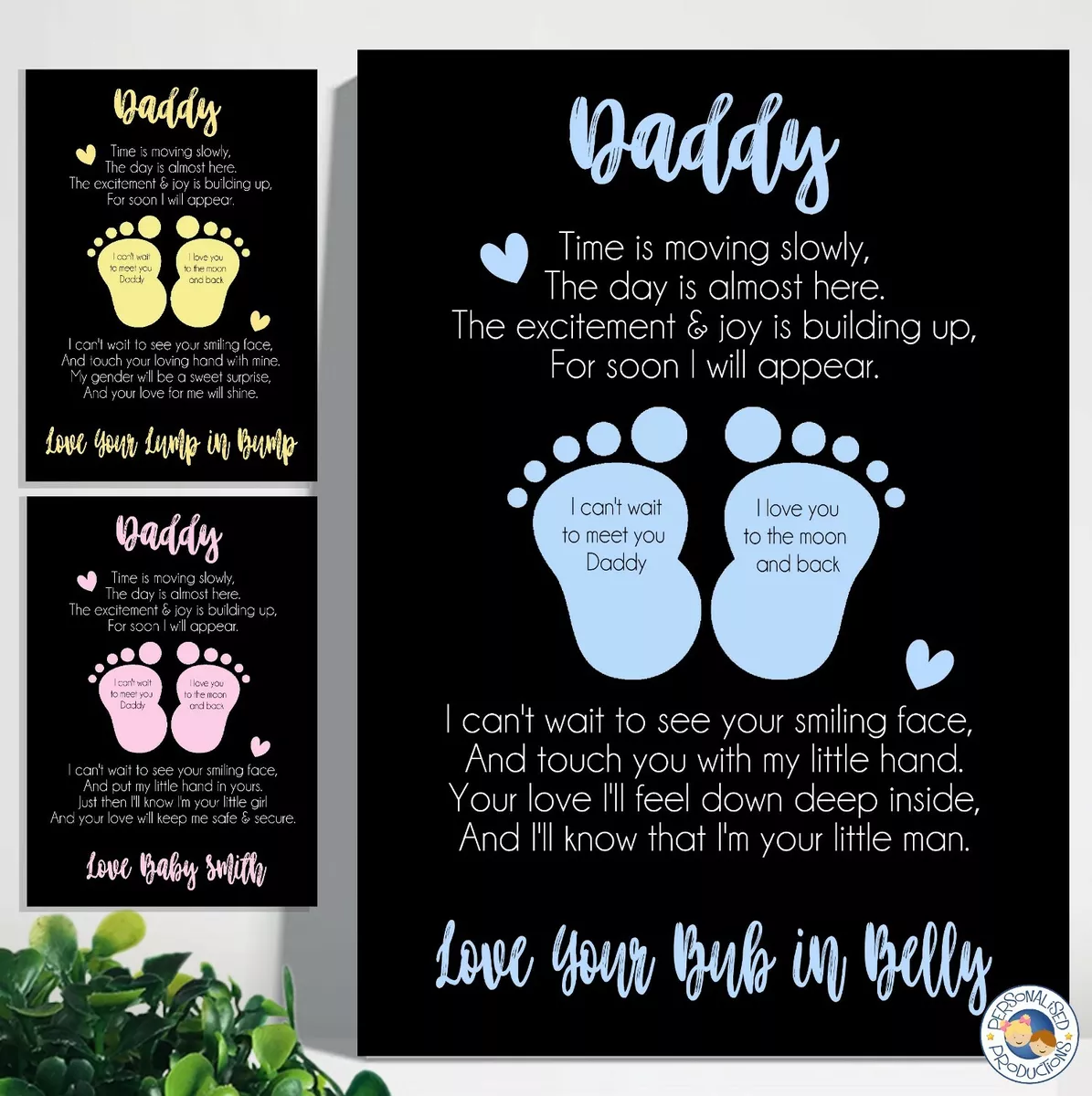 Presents for daddy from baby cheap girl
