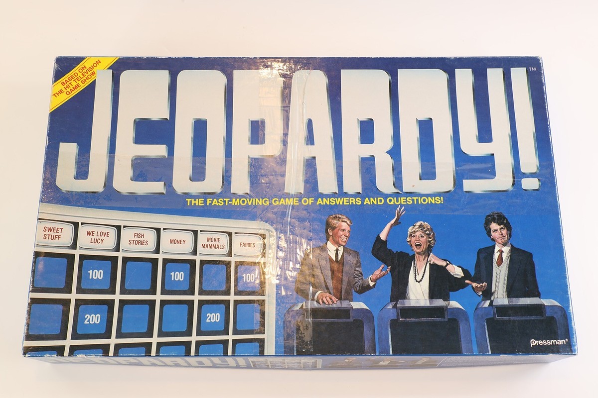 Vintage Jeopardy Board Game Complete Classic 1986 Edition Alex