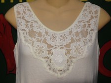 CHRISTIAN DIOR Lace Stretch Cotton Monogrammed Teddy Romper Scoop ILGWU Snap S