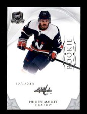 PHILIPPE MAILLET 2020/21 UPPER DECK THE CUP #123 ROOKIE CARD SP #123/249 BF5036