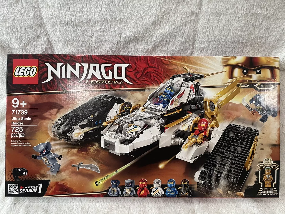 LEGO NINJAGO Legacy Ultra Sonic Raider 71739 Building Kit (725 Pieces) 673419339094 |