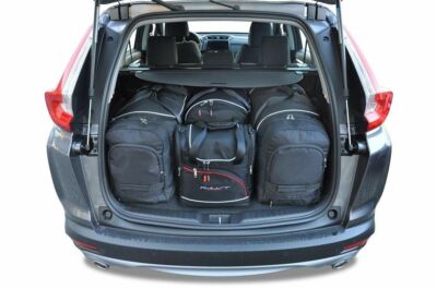 Dedizierte Kofferraumtaschen 4 stk Set kompatibel mit HONDA CR-V HYBRID V 2018 -