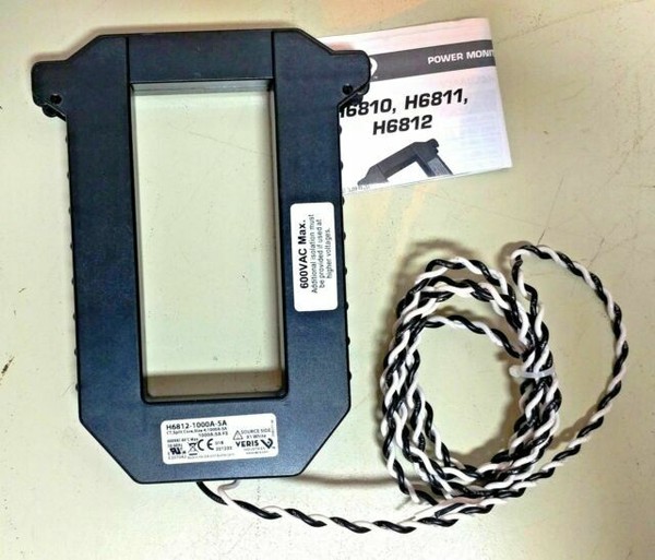 Veris H68121000a5a Ct Split Core Current Transformer Size 4 1000a