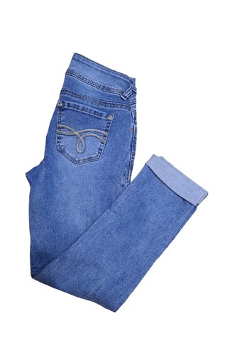 Jeans donna Wallflower The Ultra Fit skinny misto cotone elasticizzato blu taglia 0 - Foto 6 di 11