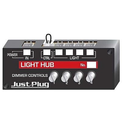 Woodland Just Plug Light Hub - Model Railroad Lighting Kit - #jp5701