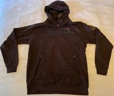 Los Angeles Rams NFL Pro Line Hooded Sweatshirt Men’s Medium