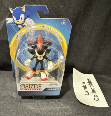 Shadow Sonic the hedgehog 2.5 Inch Mini Action Figure 5 Points Articulating Toy