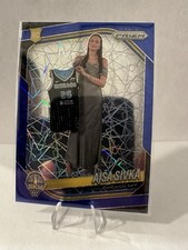 2025 Panini WNBA Prizm Ajsa Sivka #85 Blue Velocity Prizm RC Chicago Sky